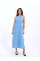 6771 KOT ELBİSE-MAVİ