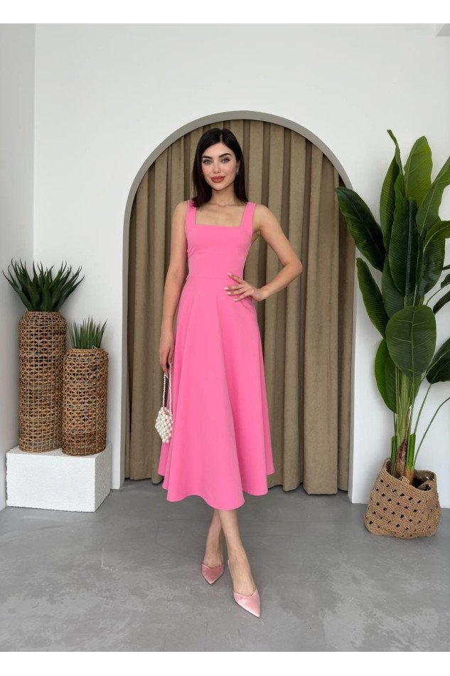 Neapolitan Askılı Elbise