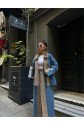 CHANEL GARNİLİ KOT MONT - Bej