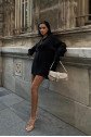 Alina Kol Cut Out Keten Gömlek 3252-08