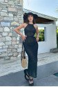 Aurelie Ajurlu Cut Out Elbise 2767