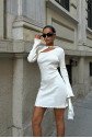 Lilian Cut Out Mini Elbise 2819