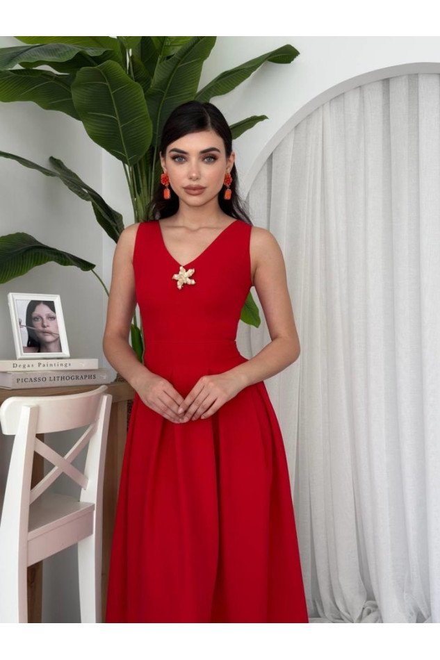 Late Yıldız Detaylı Elbise