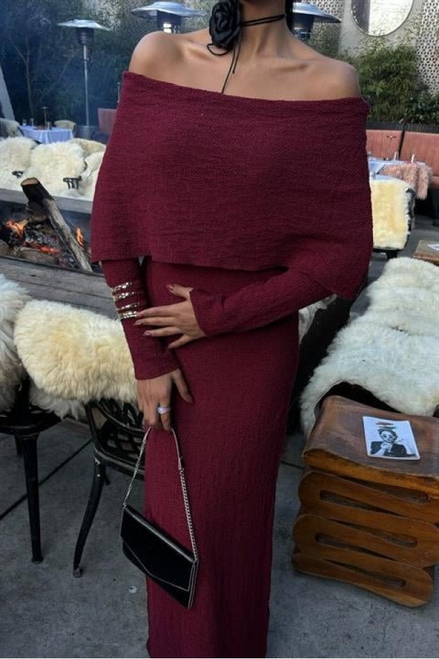 Madonna Yaka Premimum Elbise 2828