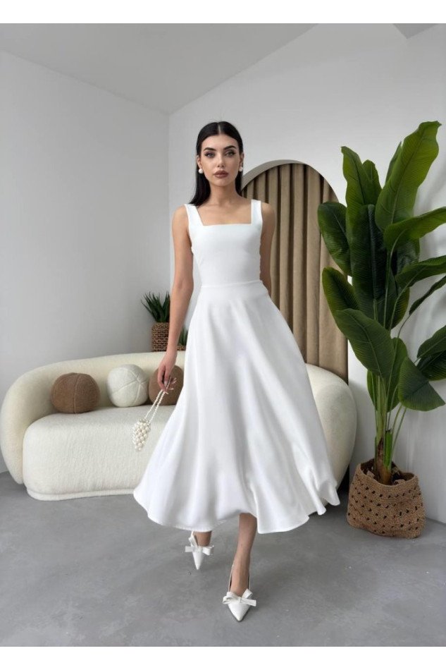 Neapolitan Askılı Elbise