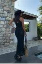 Aurelie Ajurlu Cut Out Elbise 2767