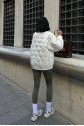 Alisa Oversize Kapitone Bomber Ceket 7058 -08