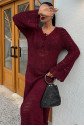 Birit Detaylı Ajurlu Elbise 2838