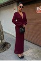 Laura Derin Dekolte Kroşe Elbise 2712-0025
