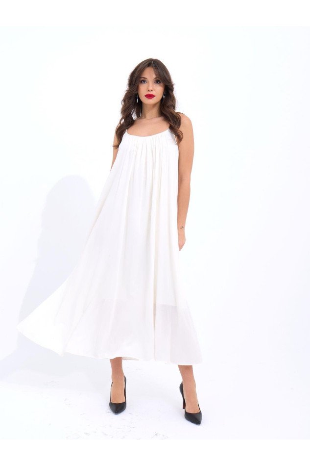 7296 ELBİSE-EKRU