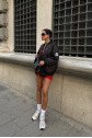 Alisa Oversize Kapitone Bomber Ceket 7058 -08