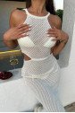 Aurelie Ajurlu Cut Out Elbise 2767