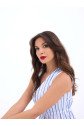 6510 ELBİSE-BALTİMORE ÇİZGİLİ