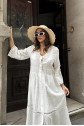 Kimberly Fistolu Uzun Elbise 2442-08