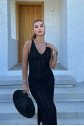 Rosalia Sırt Dekolteli Elbise 2761