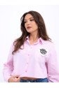 7383 GÖMLEK-PEMBE ÇİZGİLİ