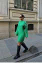 Melanie Örgü Desen Mini Elbise 2537-02