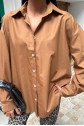 Klasik Oversize Poplin Gömlek 3421