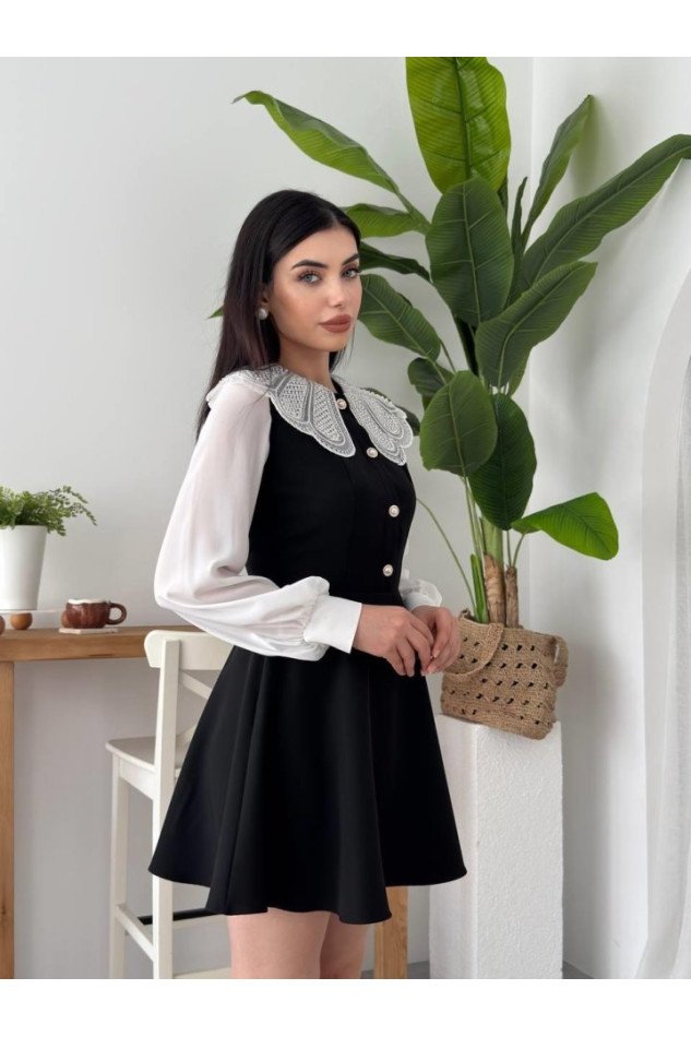 Asıo Bebe Yaka Elbise