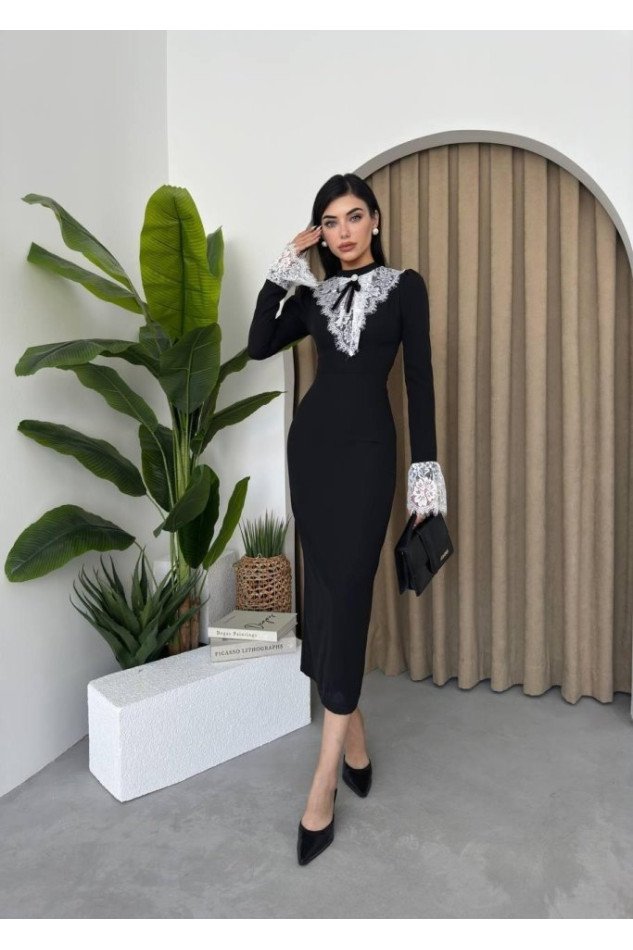 Royal Dantelli Elbise