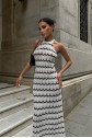Melina Ajurlu Halter Yaka Elbise 2774