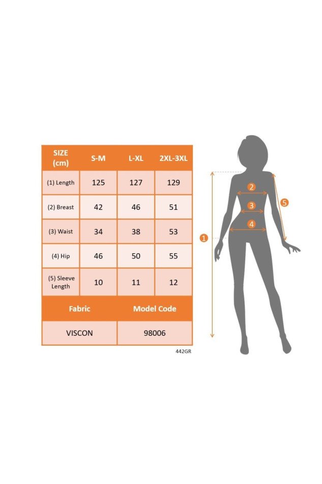 Kadın Kısa Kollu V Yakalı Belden Kuşaklı Maksi Boy Viskon Elbise