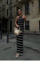 Melina Ajurlu Halter Yaka Elbise 2774